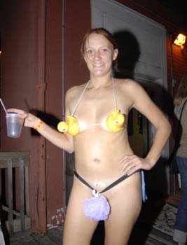Hogs Breath Saloon Home Made Bikini Contest 2007 photo - Duval Street, Key West